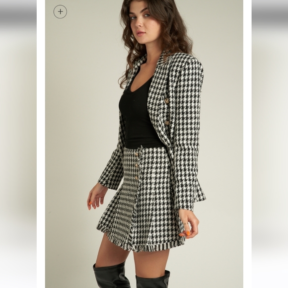 Women's Houndstooth set - Picture 4 of 12